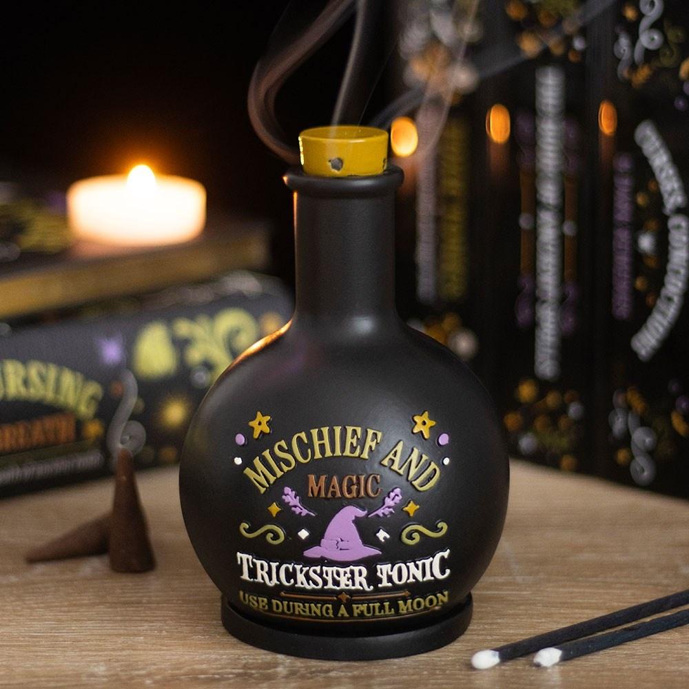 Something Different - Mischief and Magic Potion Bottle Incense Cone Holder Incense holder - Multicolours